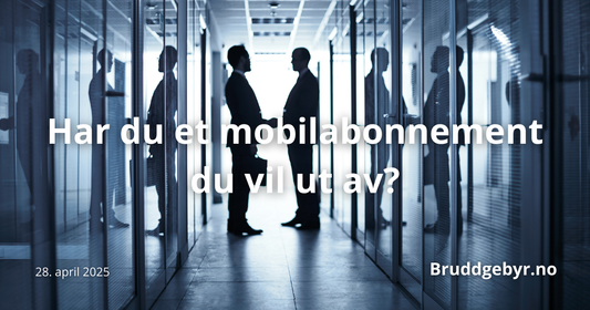 Har du et mobilabonnement du vil ut av?